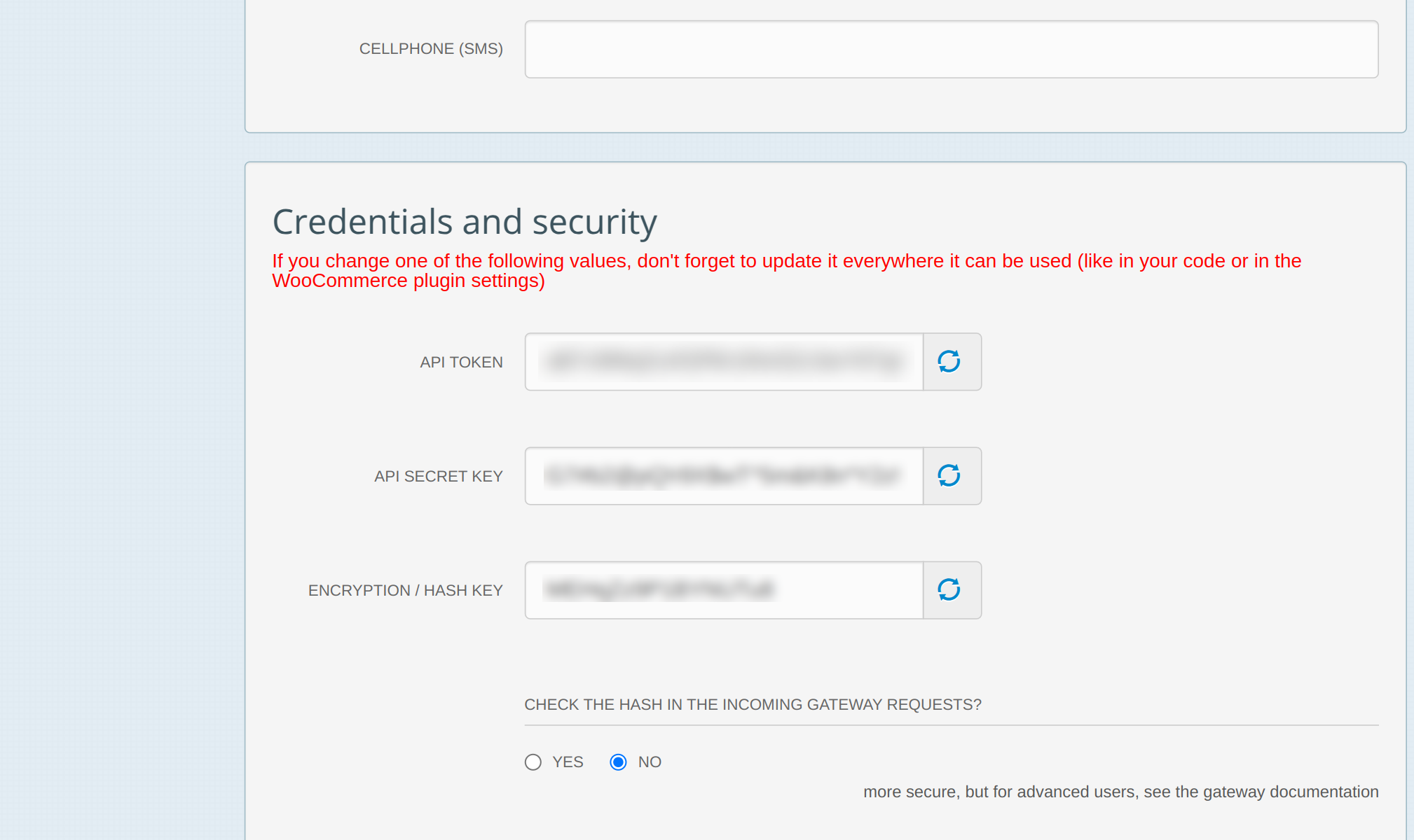Credentials and Security